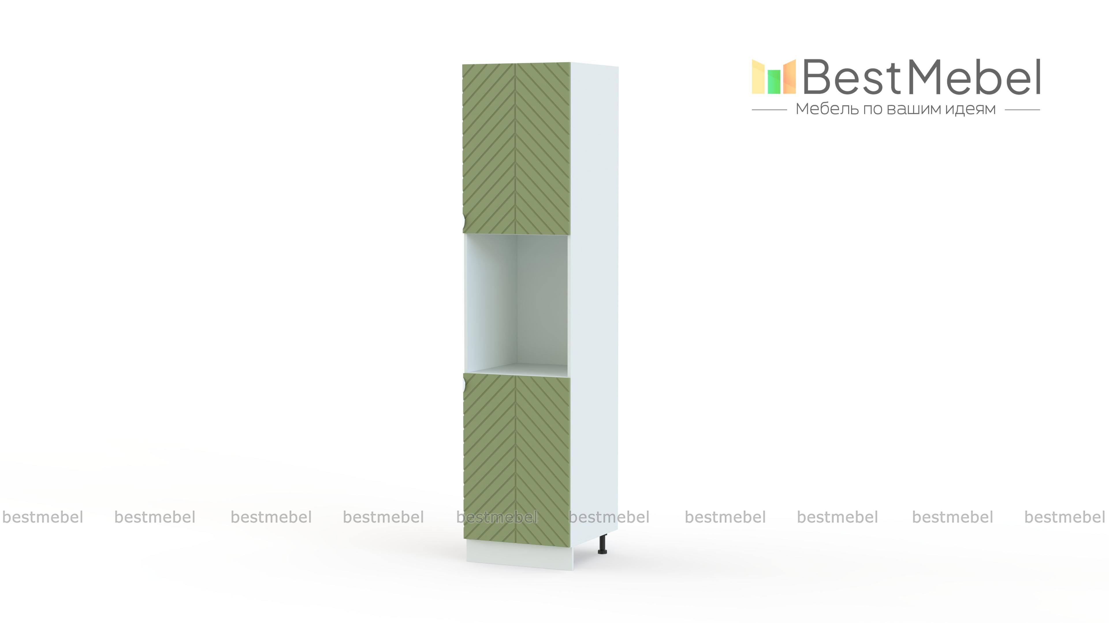 Шкаф-пенал с 2-мя дверцами Анаис 1 BMS - Фото