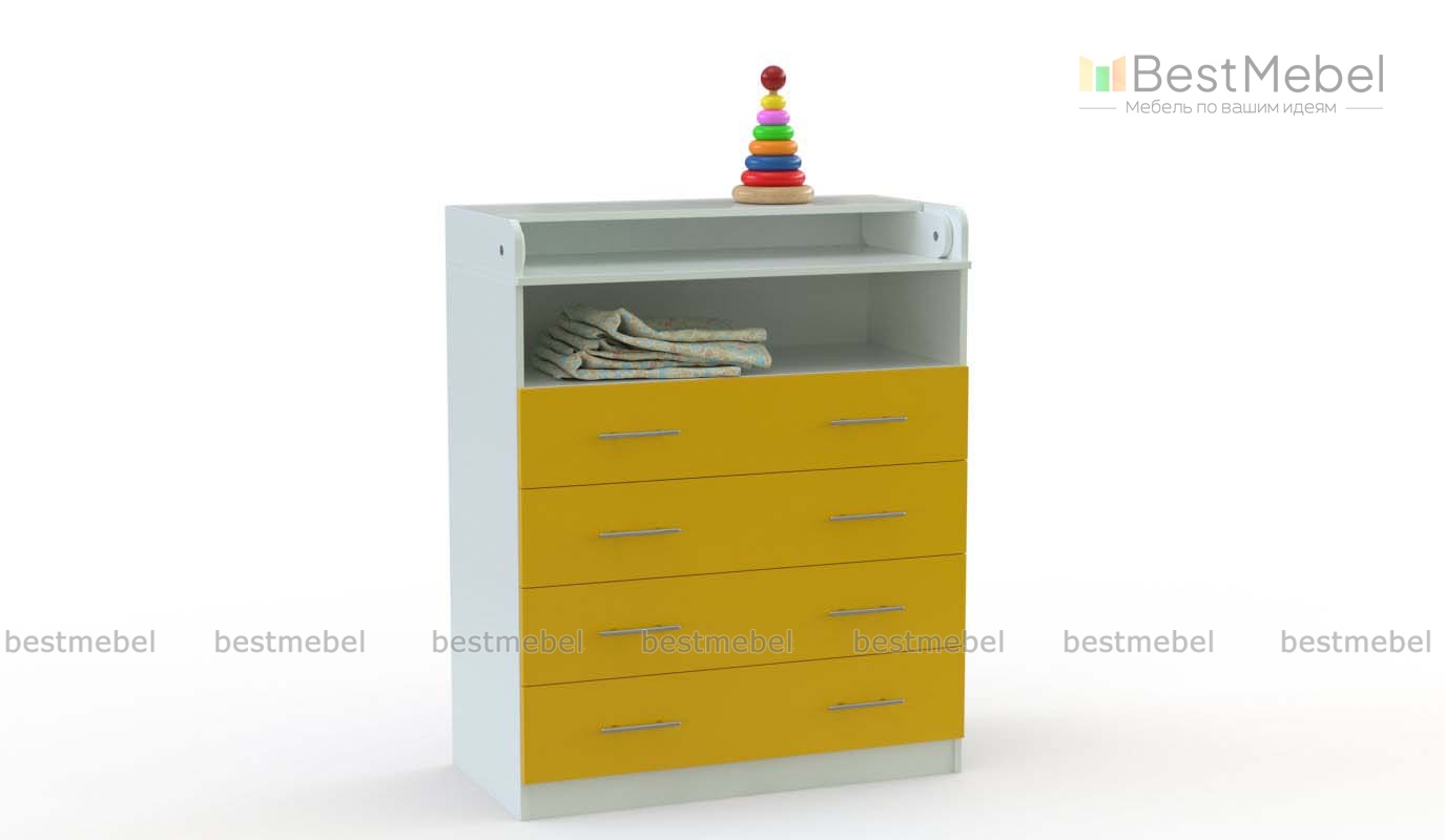Пеленальный комод Лютик 8 BMS