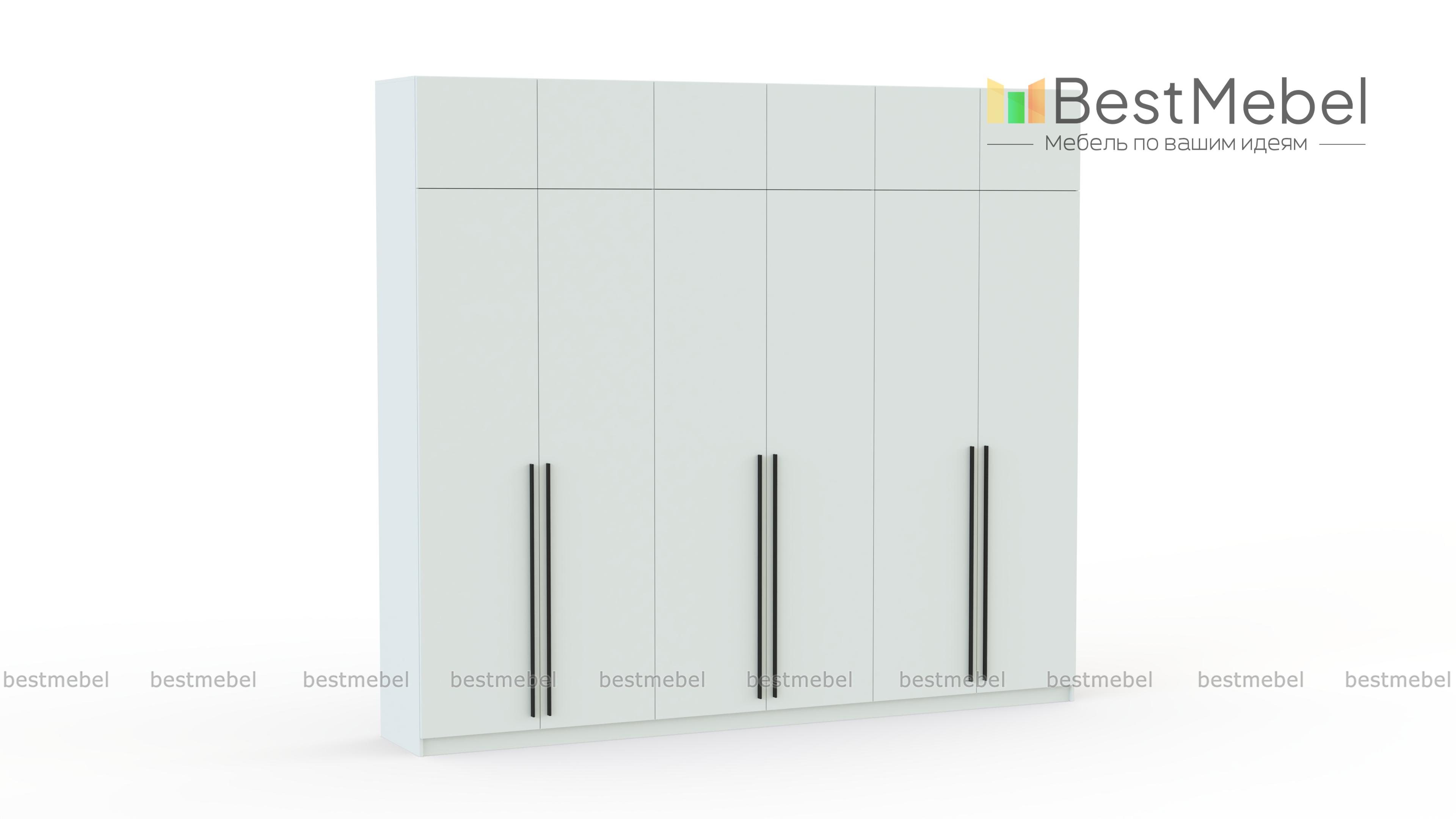 Шкаф распашной Айва 17 BMS - Фото