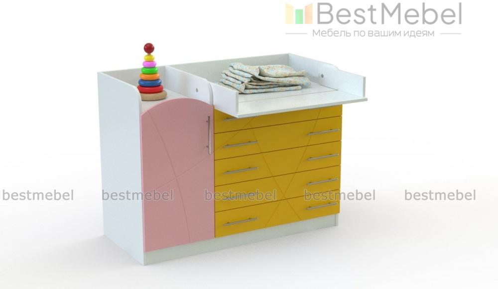 Детский комод Мая 3 BMS - Фото